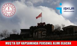 Muş'ta kamu alanlarında 34 kişiye iş fırsatı