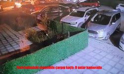 Elazığ’da Park Halindeki Araca Çarpıp Kaçtı, O Anlar Kamerada