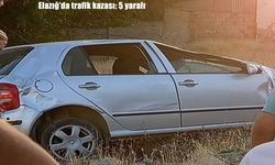 Elazığ’da trafik kazası: 5 yaralı