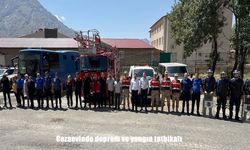 Hakkari kapalı ceza infaz kurumu’nda deprem ve yangın tatbikatı gerçekleştirildi