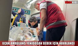 Muş’ta ambulans uçak Selin bebek için havalandı
