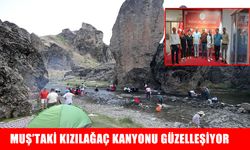 Muş’un doğa harikası Kızılağaç Kanyonu turizme açılıyor