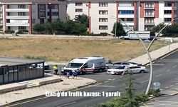 Elazığ Ataşehir Mahallesi’nde İki Otomobil Çarpıştı: 1 Kişi Yaralandı