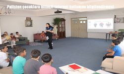Erzurum'da Polis, Çocuklara Bilinçli İnternet Kullanımı ve Güvenlik Kurallarını Anlattı