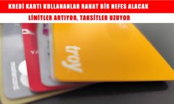 Kredi kartı kullananlara müjde: Limit ikiye katlanıyor, borçlara uzun vade geliyor!