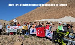 Dağcılar, Süphan Dağı’nda Tarık Bünyamin Kaya İçin Bir Araya Geldi