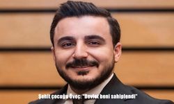 Şehit çocuğu Öveç: "Devlet beni sahiplendi"