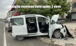 Elazığ’da Kuvay-ı Milliye Caddesi’nde Zincirleme Kaza: 3 Kişi Yaralandı