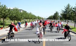 Ağrı’da Demokrasi İçin Pedallar Çevrildi