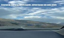 Erzurum’da Spor Araç Mıcıra Kapıldı, Facia Saniyelerle Önledi
