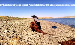Ağrı’da Yüzyıllardır Süren Gelenek: Patnoslu Kadınlar Çeyizlik Yünleri Barajda Yıkıyor
