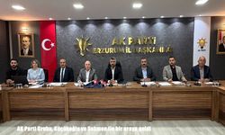 AK Parti Erzurum Grubu, Küçükoğlu ve Sekmen başkanlığında toplandı