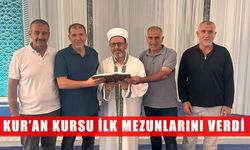 Muş İmami Şafii Camii’nde başlatılan Kur’an Kursu ilk mezunlarını verdi