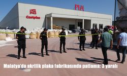 Malatya’da Organize Sanayi Bölgesi’nde Patlama: Akrilik Plaka Fabrikasında 3 İşçi Yaralandı