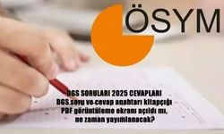 DGS 2025 Soru ve Cevapları Ne Zaman Açıklanacak? PDF Kitapçık Görüntüleme Ekranı Açıldı mı?