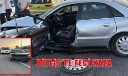 Ahlat’ta zincirleme kaza: 1 ölü, 1 yaralı