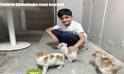 Diyadin’de öğrencilerden yürek ısıtan davranış