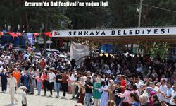 Erzurum Şenkaya’da 25 bin kişilik katılımla 18. bal festivali gerçekleştirildi