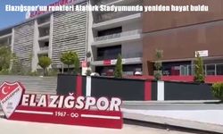 Elazığspor’un renkleri Atatürk Stadyumu’nda yeniden canlandı
