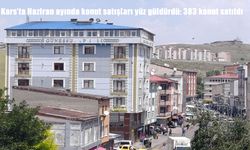 Kars’ta haziran ayında konut satışları canlandı: 383 konut alıcı buldu