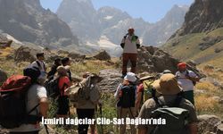 İzmirli Dağcılar, Cilo-Sat Dağları’nın Zirvesinde Doğayla Buluştu