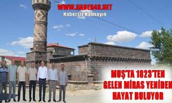 Muş’ta 200 yıllık tarih yeniden canlanıyor: Murat Paşa Camisi ibadete açılacak