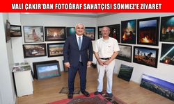 Muş Valisi Çakır'dan ünlü fotoğrafçı Sönmez’e ziyaret
