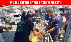 Muşlu çiftin düğün takılarıyla Gazze'de iyilik sofrası kuruldu