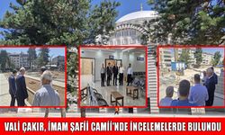 Muş Valisi Çakır, İmam Şafii Camii’ndeki çalışmaları inceledi