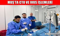 Muş Devlet Hastanesi CTO ve IVUS yöntemleriyle 9 hastayı sağlığına kavuşturdu