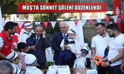 Muş'ta 25 çocuk için sünnet şöleni düzenlendi