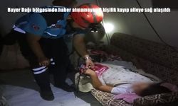 Buyer Dağı Bölgesinde kayıp 9 kişilik aile sağ salim bulundu