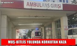 Muş-Bitlis kara yolunda kaza: 3 yaralı