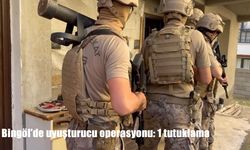 Bingöl’de Narkotik Ekiplerinden Ortak Operasyon