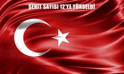 MSB: "Şehit olan personel sayısı 12’ye yükselmiştir"