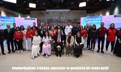 Cumhurbaşkanı Erdoğan, gençlerle tütünle mücadelede bir araya geldi
