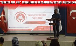 Muş'ta “Türkiye Aile Yılı” etkinlikleri kapsamında farkındalık söyleşisi düzenlendi