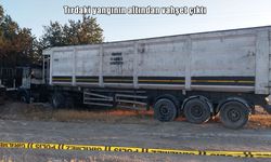 Tırdaki yangının altından vahşet çıktı