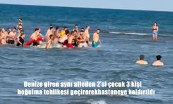 Samsun Atakum'da 3 kişi boğulma tehlikesi geçirdi: 2 kişinin durumu ciddiyetini koruyor