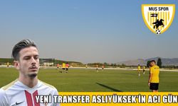 Muşspor’un yeni transferi Ersel Aslıyüksek’in acı günü