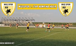 Muşspor yeni sezon hazırlıklarına hız kesmeden devam ediyor: 2. etap kampı başlıyor