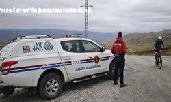 Palan Extrem macera parkurunda jandarma 7/24 güvenlik sağlıyor