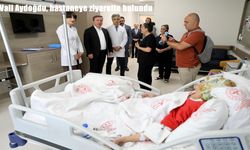Erzincan Valisi Hamza Aydoğdu’dan Mengücek Gazi Hastanesi’ne ziyaret
