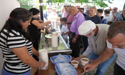 Erzincan’da Muharrem Ayı dolayısıyla 5 bin kişiye aşure ikram edildi