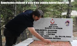 Çankırılı vatandaş 81 ilde 8 bin şehidin kabrini ziyaret etti