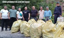 CİSAD gönüllüleri ve doğaseverler, 4 saatlik temizlik çalışmasında doğayı korudu
