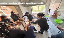 Damal’da Muharrem Ayı dolayısıyla cemevinde aşure ve lokma dağıtıldı