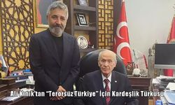 Devlet Bahçeli'nin talebiyle Ali Kınık, “Terörsüz Türkiye” için türkü besteledi