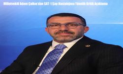 Milletvekili Adem Çalkın’dan SAT-1 Şap Hastalığına Yönelik Kritik Açıklama