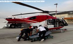 Van’da Akciğer Hastası Ambulans Helikopterle Acil Sevk Edildi